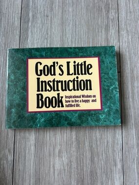 God's Little Instruction Book - Inspirational Mini book